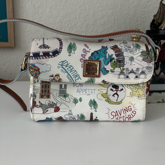 Disney Parks Dooney & Bourke Crossbody | Pixar Characters - Picture 1 of 9